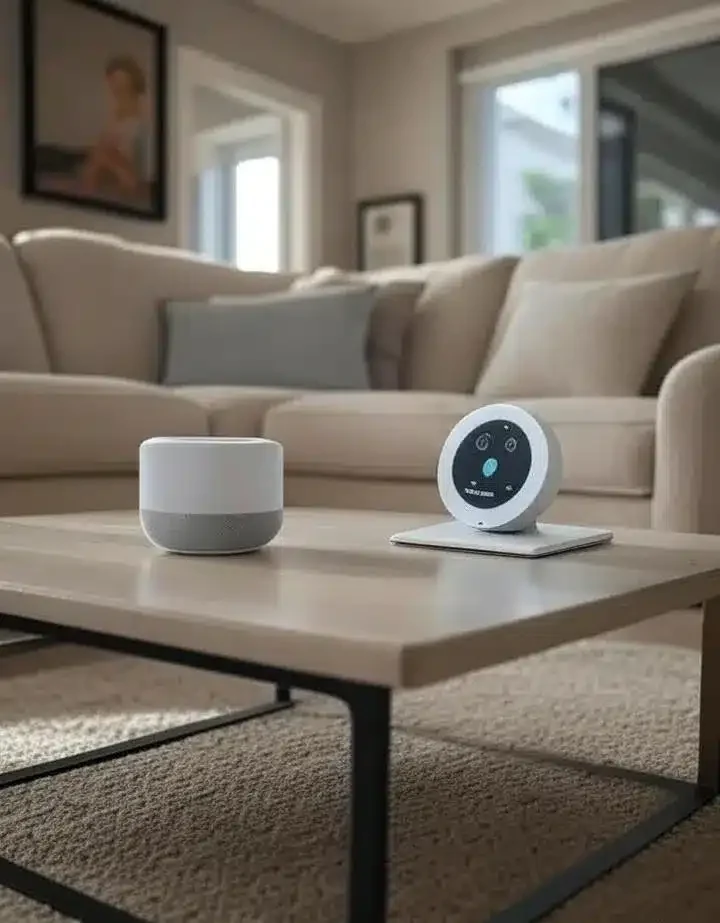 Smart-home controls prepared for transfer to a property buyer