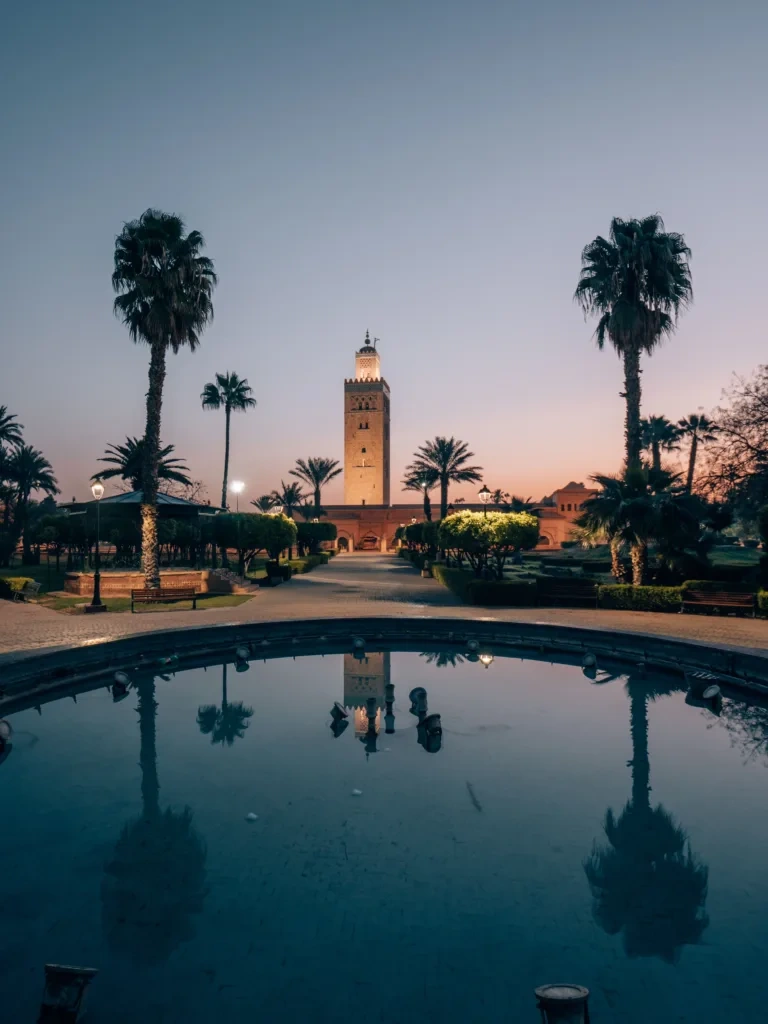 Luxury Marrakech property illustrating the balance of investment risk and reward