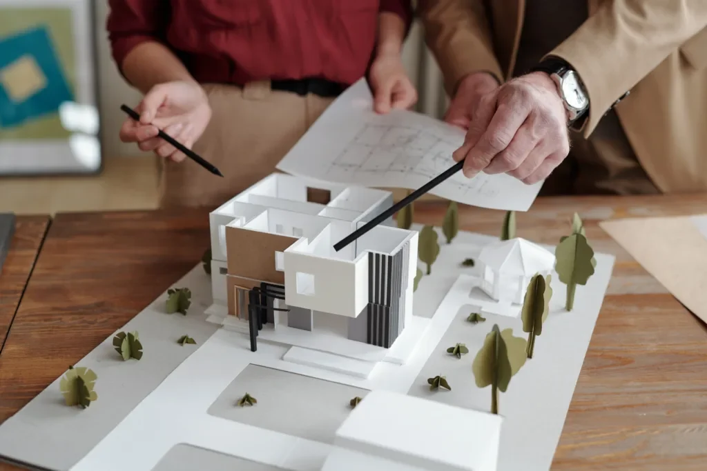 Buyer comparing Marrakech property listings and market data in 2025
