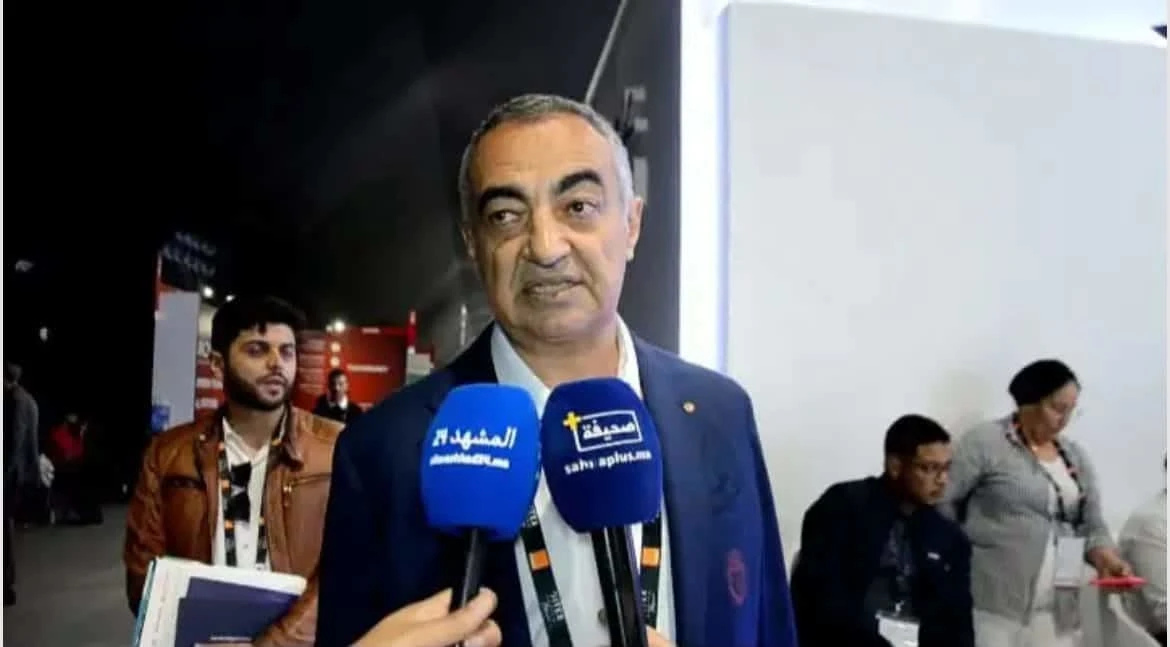 Conference audience and technology displays at GITEX Marrakech 2025