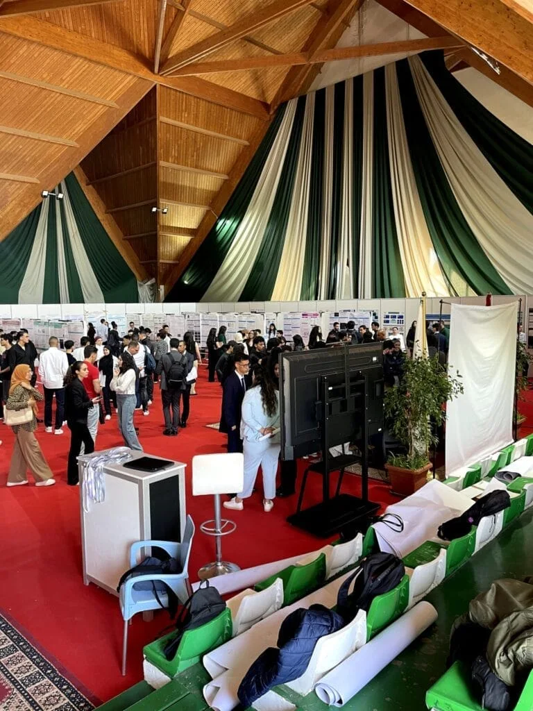 Al Akhawayn University campus during Ifrane Learning Festival