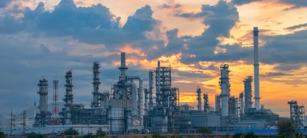 Industrial park located near a Moroccan resort development