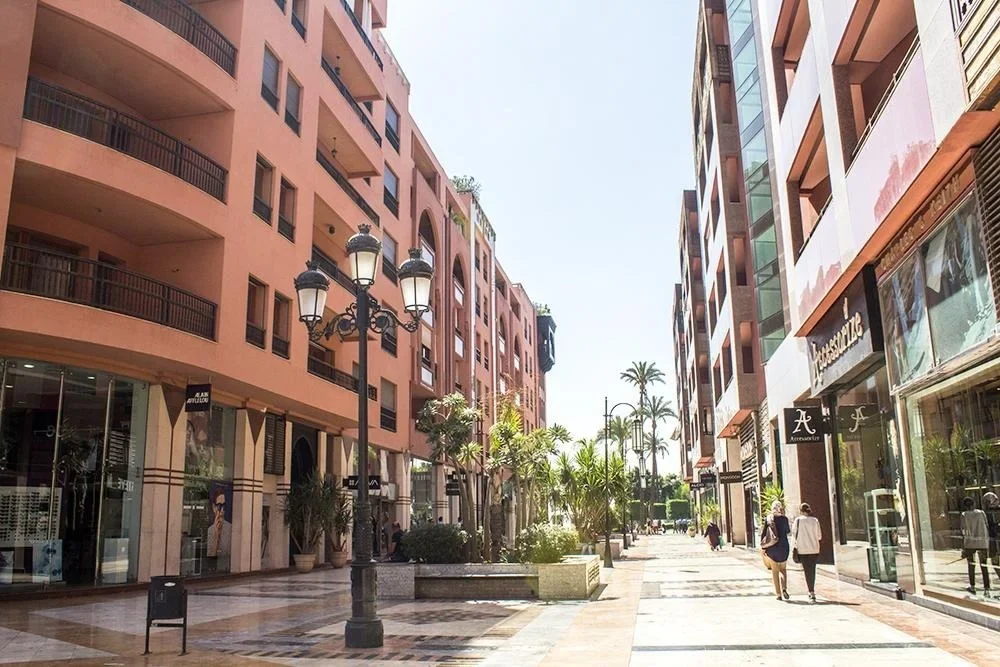 View of Marrakech, sought-after market for short-term tourist rentals