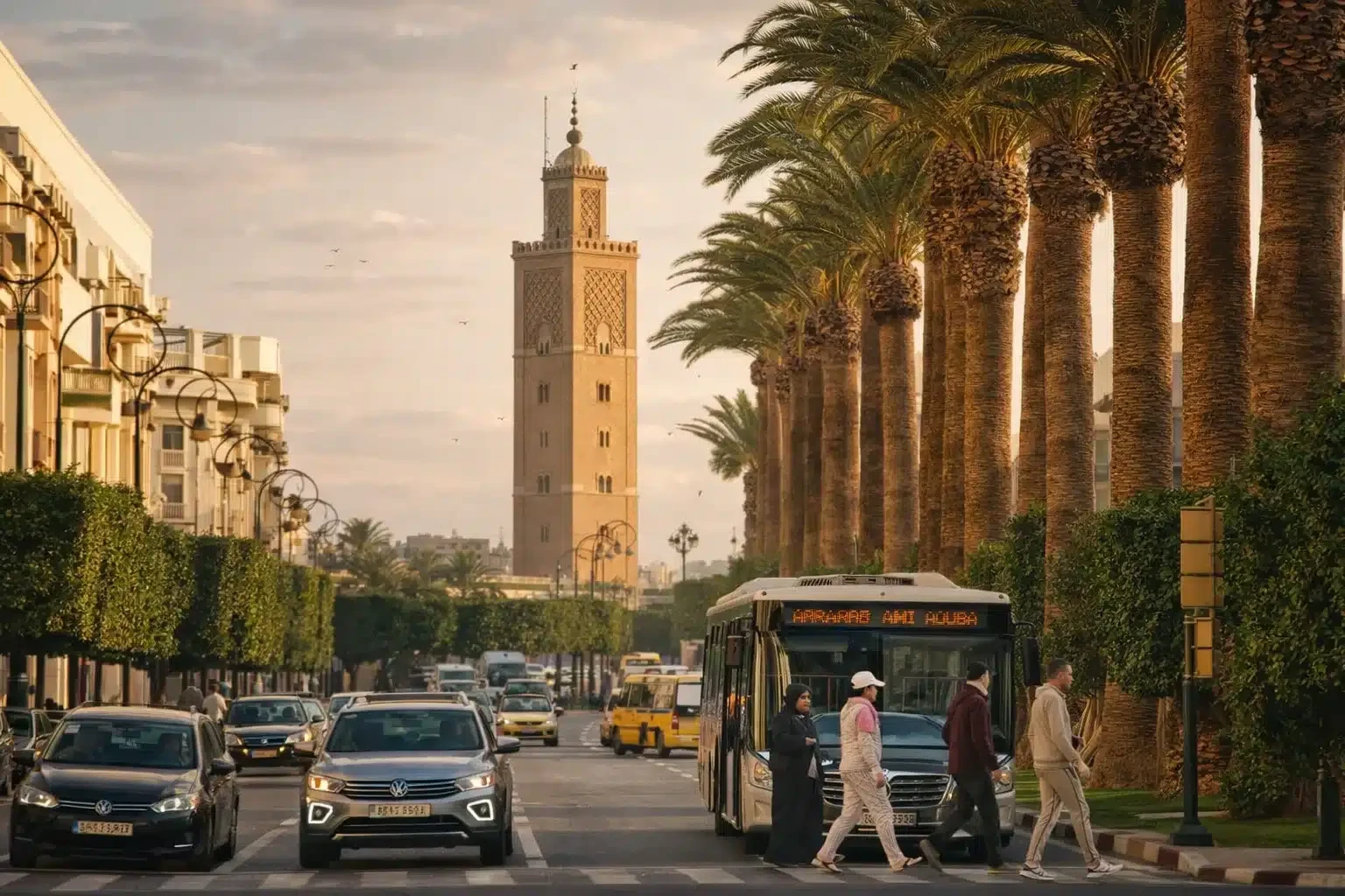 A traditional Marrakech property overlooking the city's historic landscape
