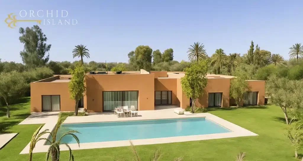 Luxury Marrakech property illustrating the city's 2026 real estate investment outlook