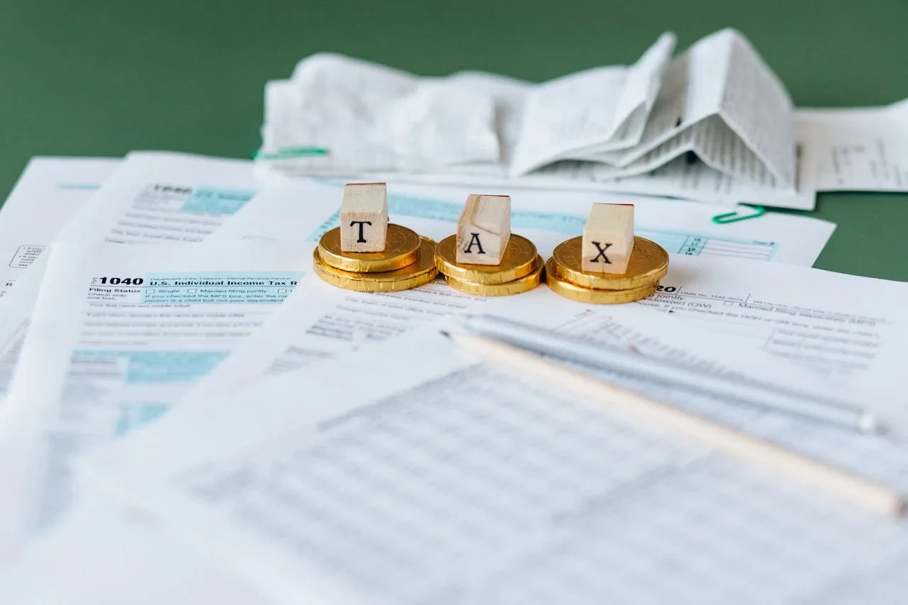 Foreign investor reviewing Moroccan tax and property documents