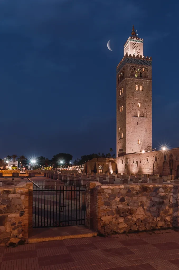 Historic riads and rooftops in Marrakech's Medina