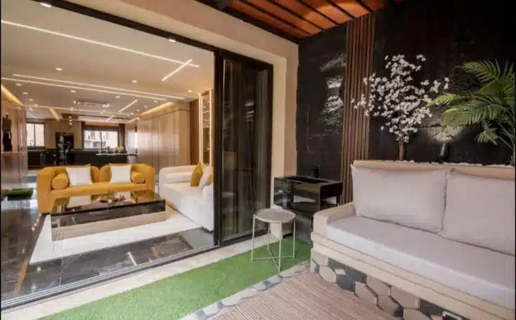 Modern Marrakech apartment with two panoramic terraces