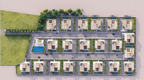 28,000 m² SD1 Land with Approved 22-Villa Project - 2