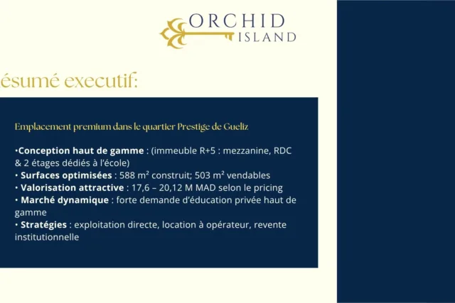 Bellevue Educational Property for Sale in Guéliz, Marrakech - 3