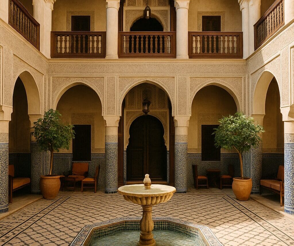 traditional Moroccan riads