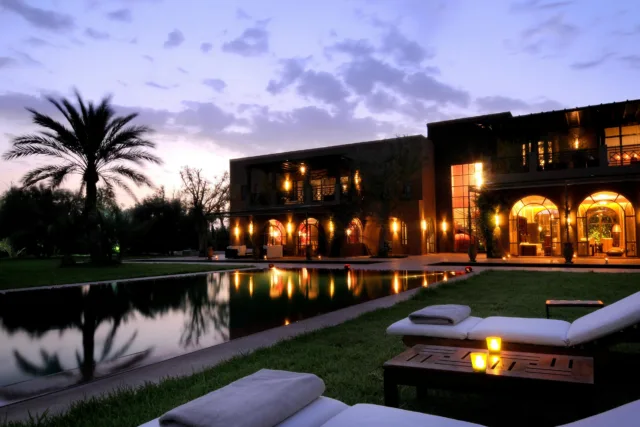 Buying property in Marrakech myths debunked – modern luxury villa exterior