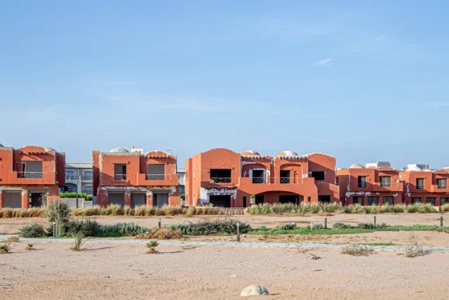 Invest in Marrakech villas 2026 – unfinished real estate development project.