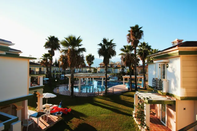 Luxury residential community showcasing modern urban design and placemaking with landscaped spaces and shared amenities